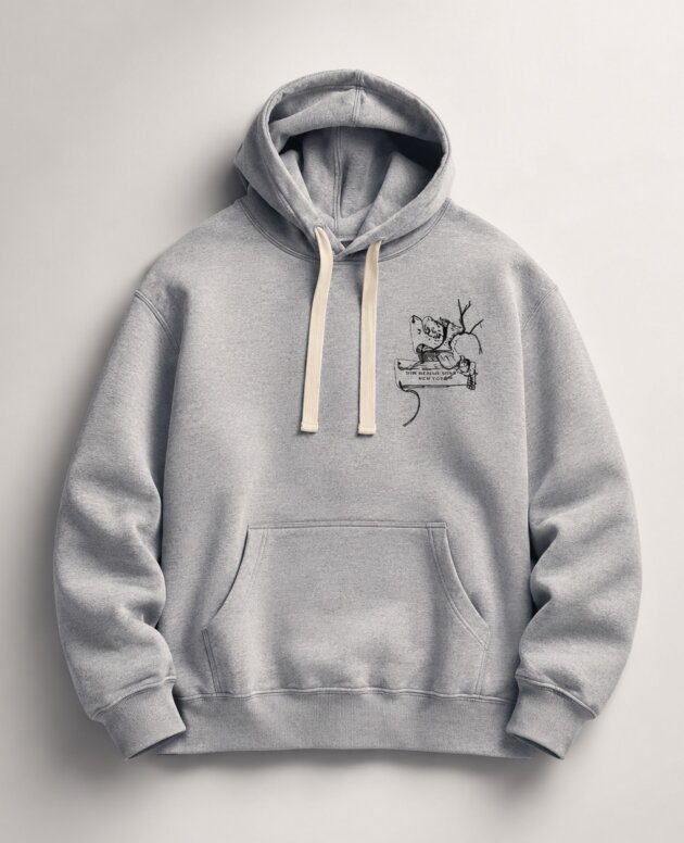 The Roach Lounge Grey Hoodie